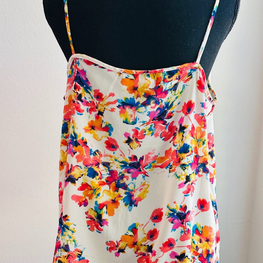 W5 Anthropologie Multicolored Floral Camisole